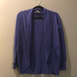 Cool Attitude blue open front cardigan S